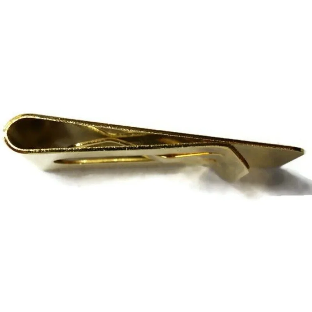 Advertising Money Clip BB Consulting Gold Tone Cash Holder Used